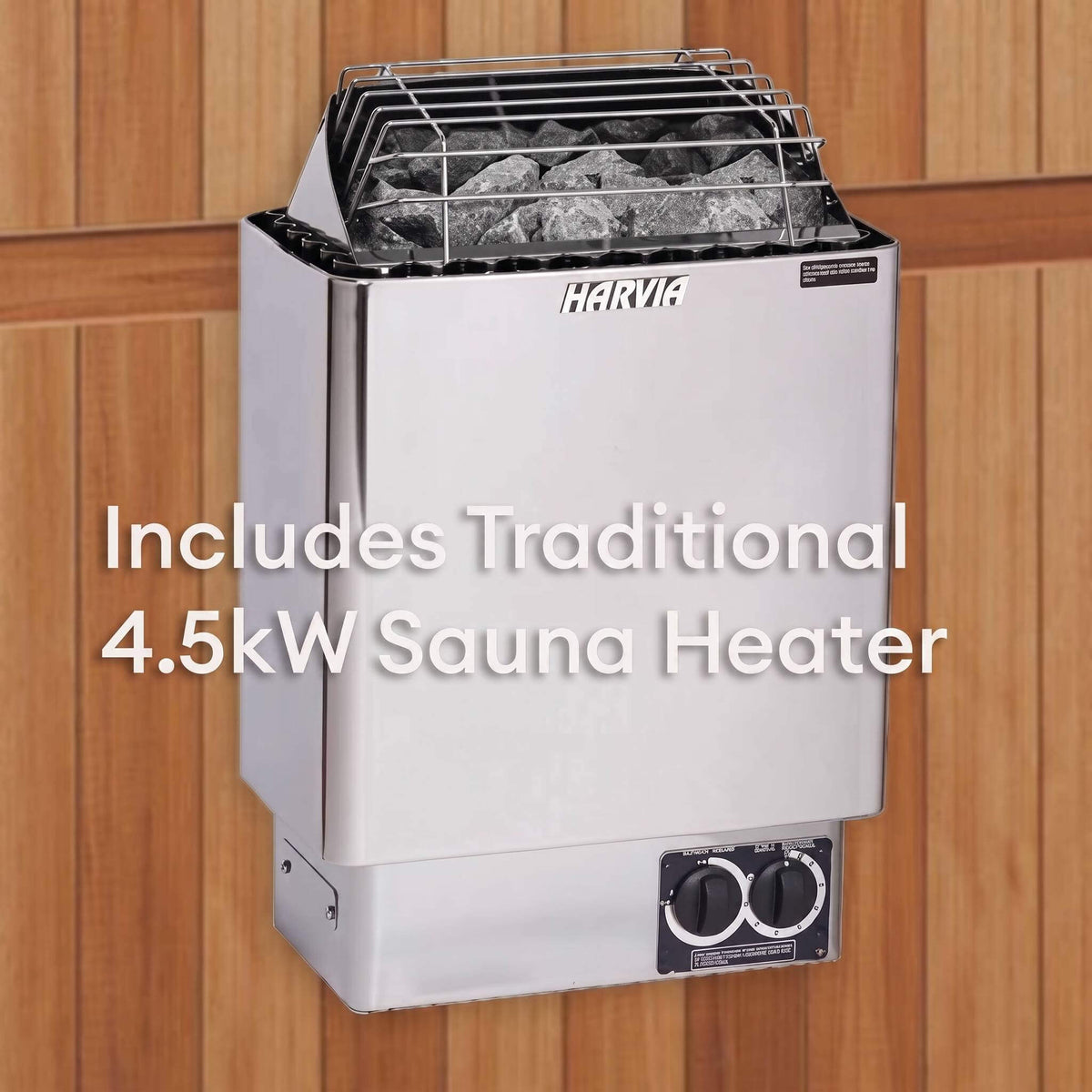 Finnmark Trinity XL 4-Person Home Infrared & Steam Sauna Combo
