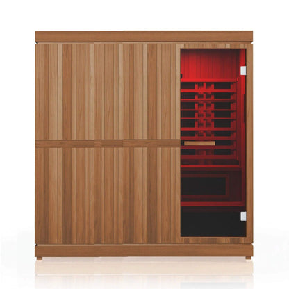 Finnmark Trinity XL 4-Person Home Infrared & Steam Sauna Combo