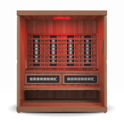 Finnmark Trinity XL 4-Person Home Infrared & Steam Sauna Combo
