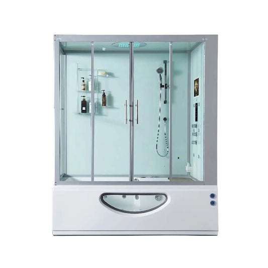 Maya Bath Platinum Catania Steam Shower With 6 Acupuncture Jets