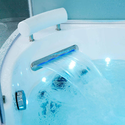 Maya Bath Platinum Comfort Steam Shower With Whirlpool Bathtub (2025 Edition)