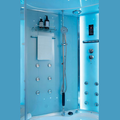 Maya Bath Platinum Comfort Steam Shower With Whirlpool Bathtub (2025 Edition)