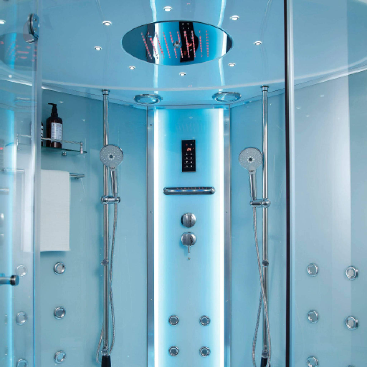 Maya Bath Platinum Comfort Steam Shower With Whirlpool Bathtub (2025 Edition)