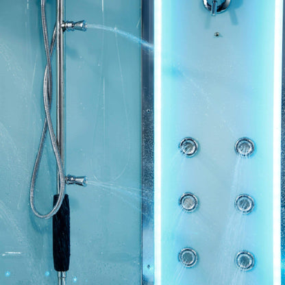 Maya Bath Platinum Comfort Steam Shower With Whirlpool Bathtub (2025 Edition)