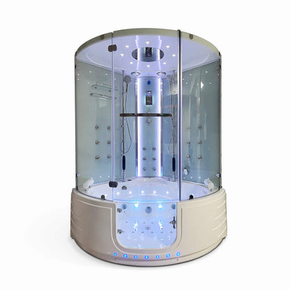Maya Bath Platinum Comfort Steam Shower With Whirlpool Bathtub (2025 Edition)