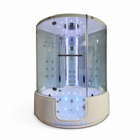 Maya Bath Platinum Comfort Steam Shower With Whirlpool Bathtub (2025 Edition)