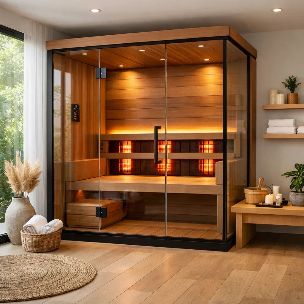 Contrast Therapy Bundle: Indoor Infrared Sauna/Cold Plunge Combo