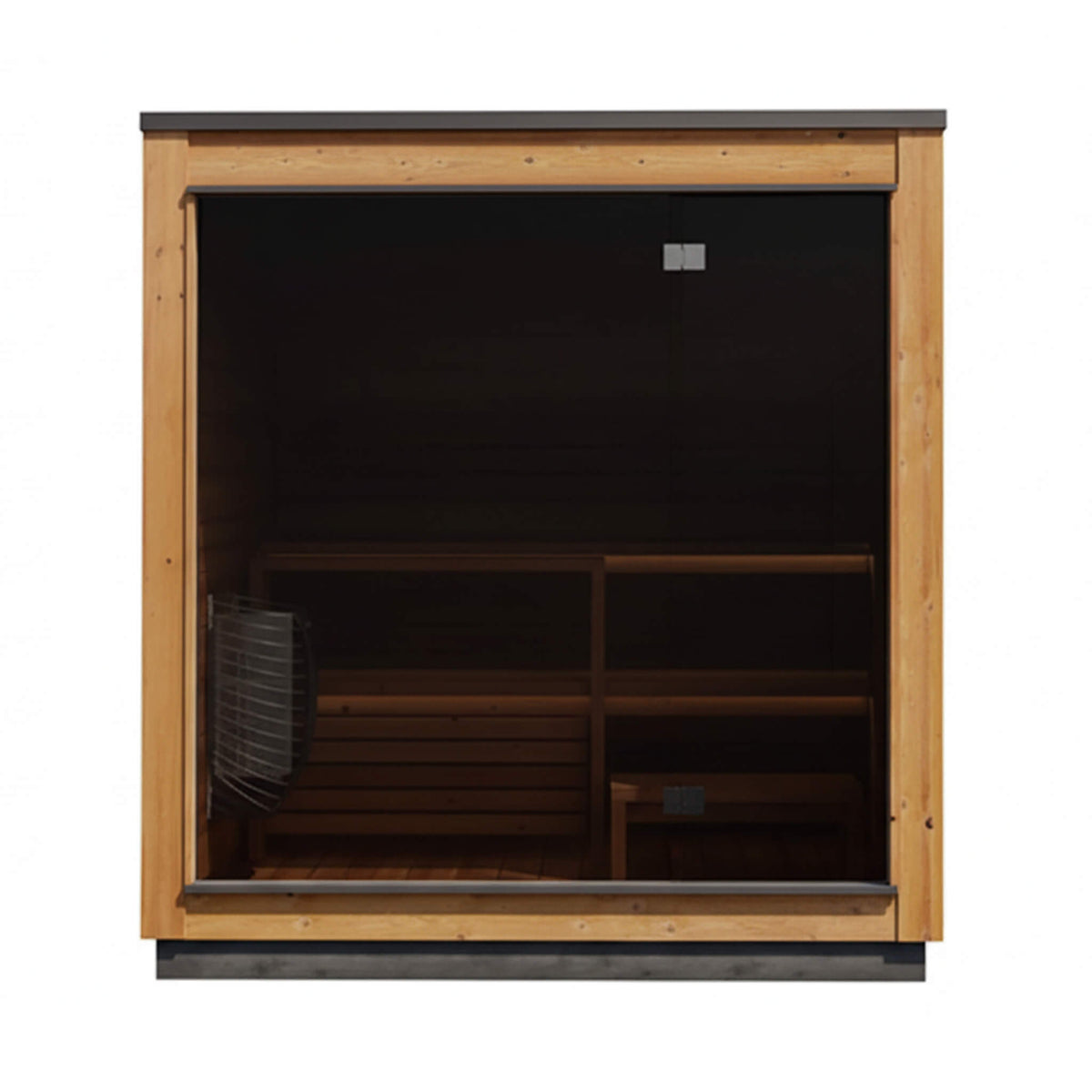 ThermaSol Nordic Dawn 4-Person Fully-Assembled Outdoor Sauna Cabin (Made-To-Order)