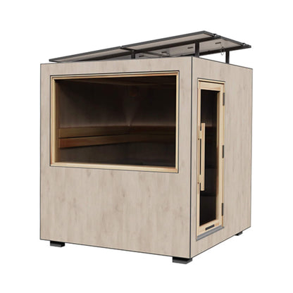 ThermaSol Solaris Fully-Assembled Outdoor Sauna Cabin (Made-To-Order)