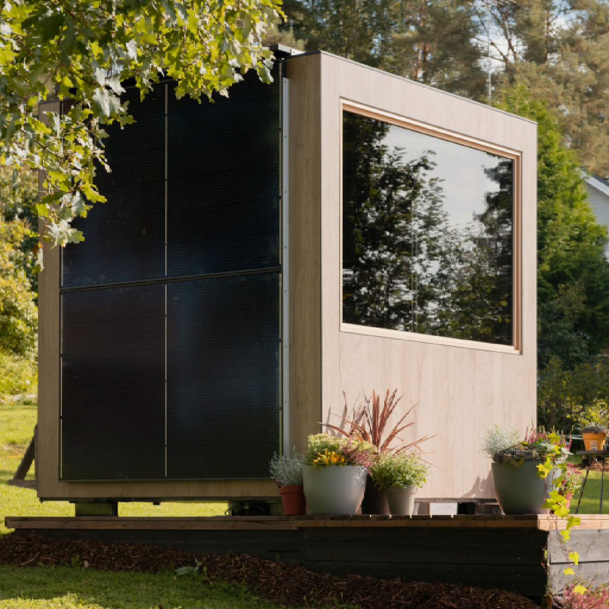 ThermaSol Solaris Fully-Assembled Outdoor Sauna Cabin (Made-To-Order)
