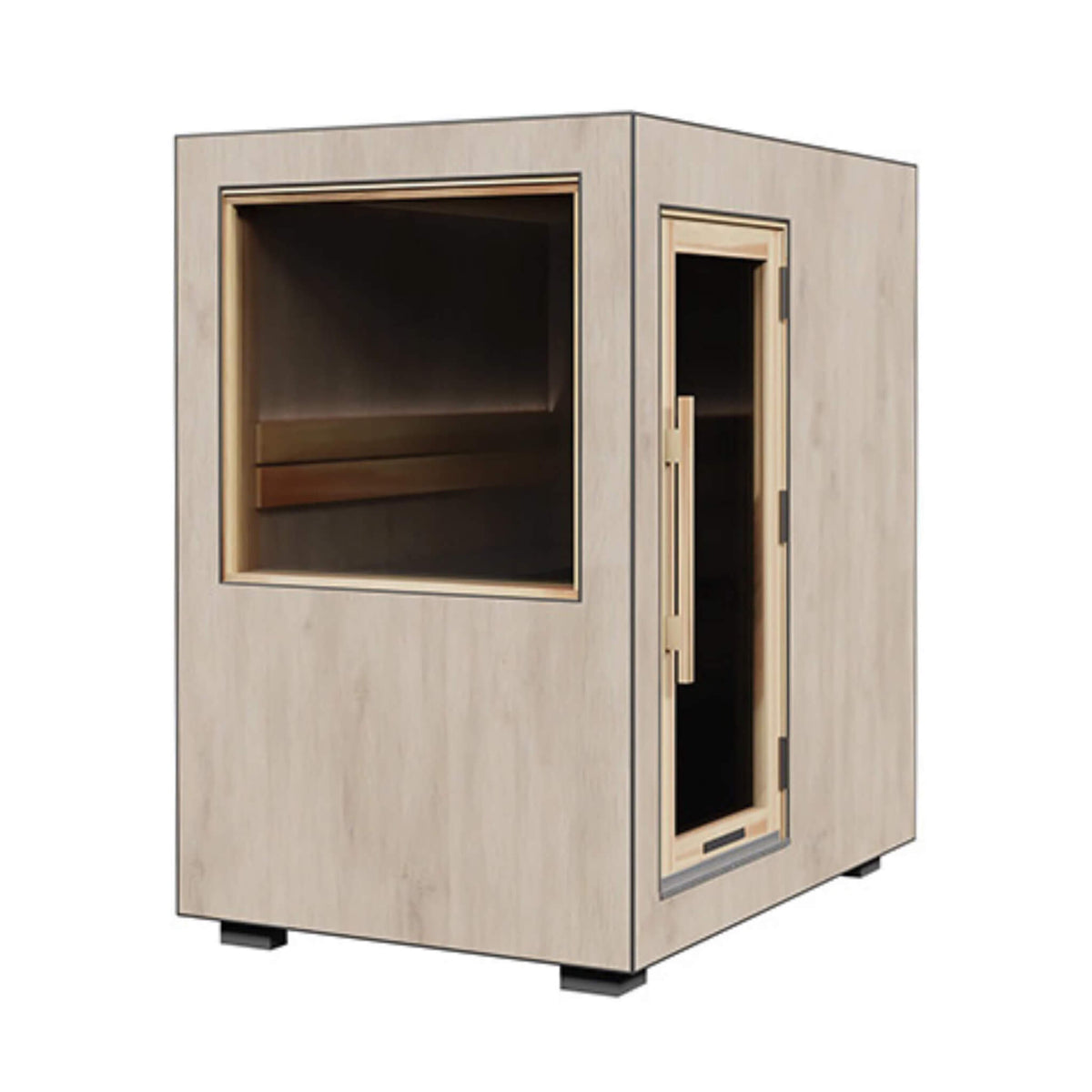 ThermaSol Solaris Fully-Assembled Outdoor Sauna Cabin (Made-To-Order)