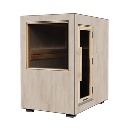 ThermaSol Solaris Fully-Assembled Outdoor Sauna Cabin (Made-To-Order)
